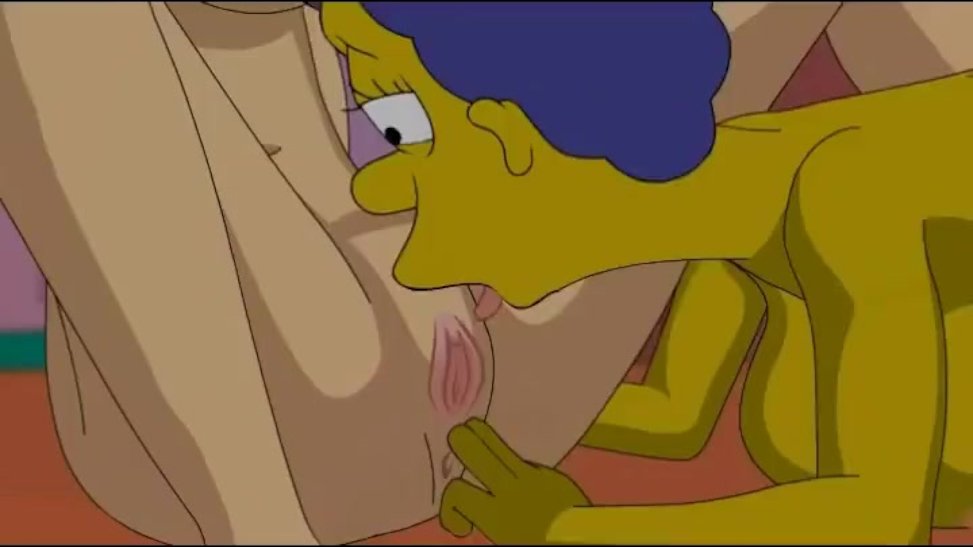 Lesbian Cartoon Bondage Marge Simson - Simpsons Anime Porn Homer Humps Marge (07:30) - Letmejerk.com